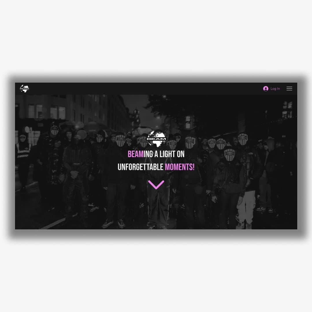 B-E-A-M - Website Re-design