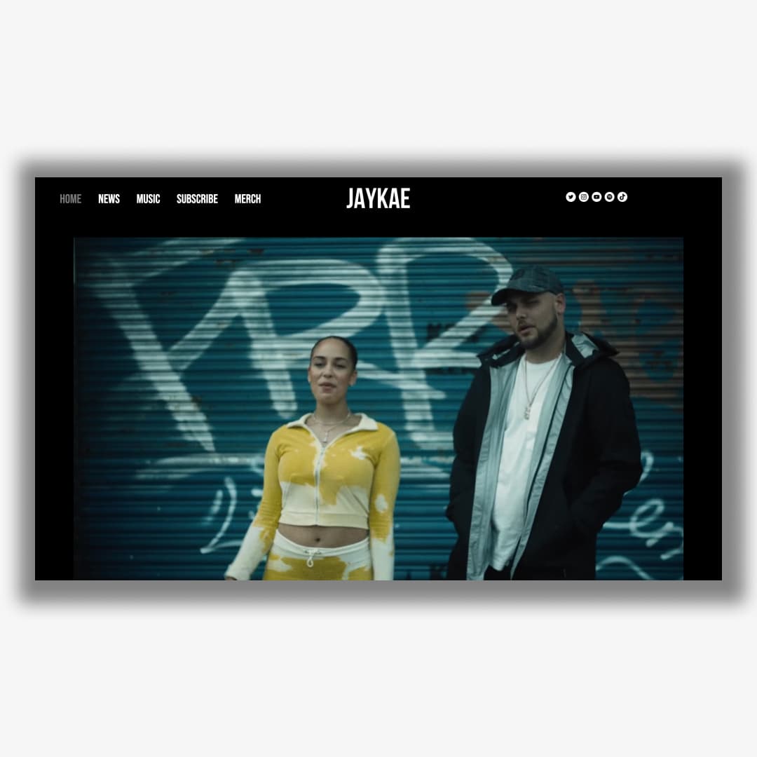 JayKae - Website Build