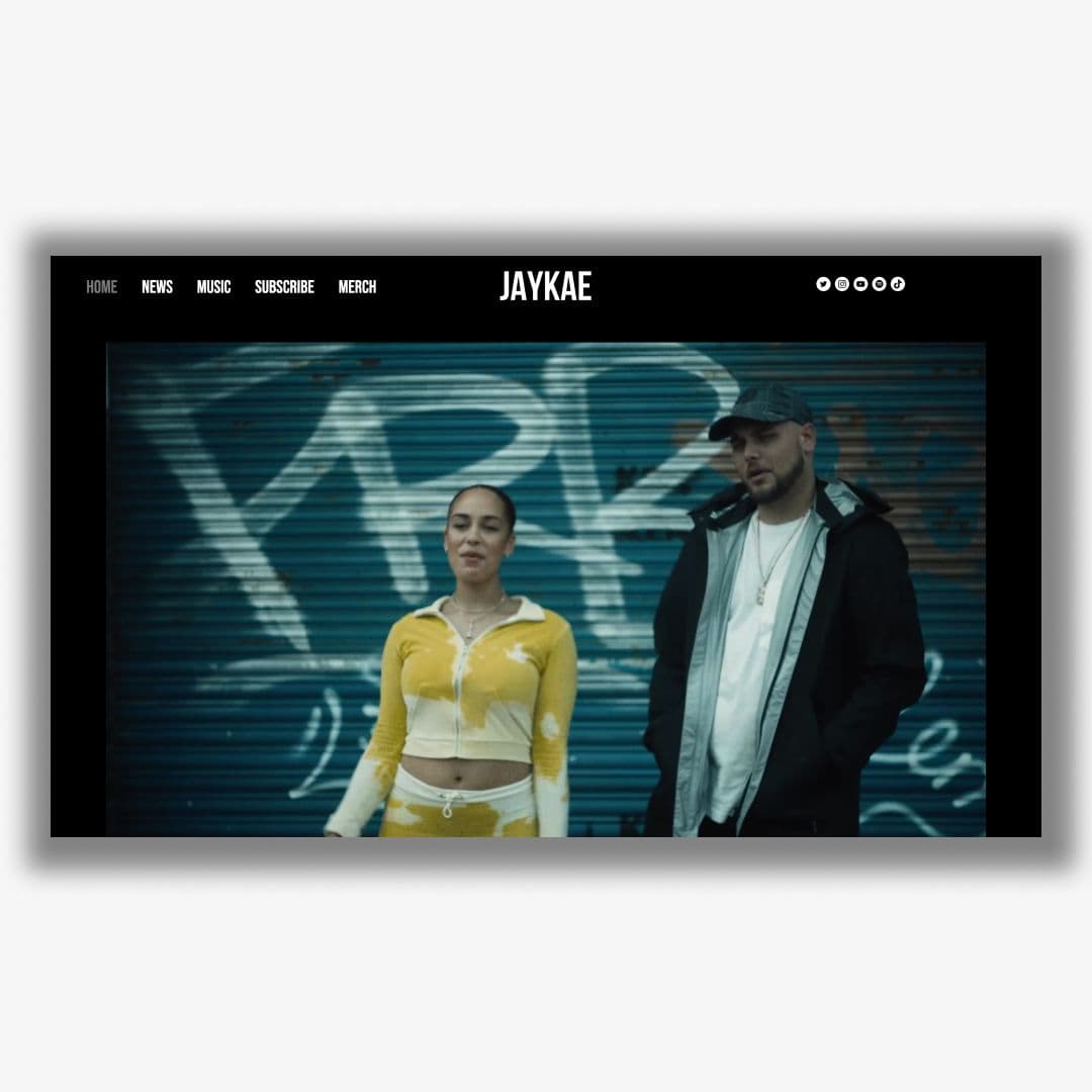 JayKae - Website Build